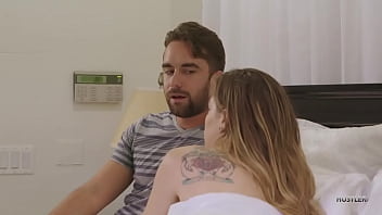 Preview 2 of Sester Sleeping Sex Bor - HUSTLER Caught My step Sister Masturbating With Bobbi Dylan