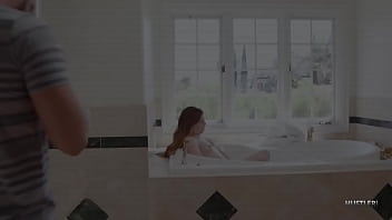 Preview 1 of Sester Sleeping Sex Bor - HUSTLER Caught My step Sister Masturbating With Bobbi Dylan