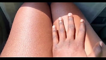 Preview 1 of Xxx Video Indeo 2018 - Elizabeth Fucking Her 7inches Dildo In Lagos Traffic