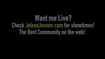 Preview 1 of Beautiful Weather And Big Dick - Busty Beauty Jelena Jensen Pleasures Stripper Jayden Cole!