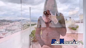 Preview 1 of Kandra Video - PORNOVATAS - Espectacular Rubia Europea me visita en Barcelona