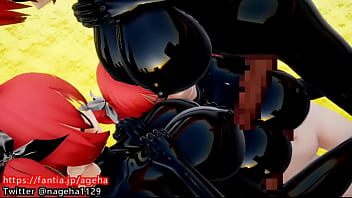 Preview 2 of Mf Tv - ②上乳と下乳にチンポを擦りつけられるホノルルちゃん