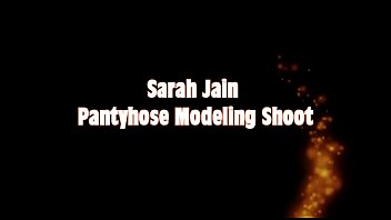 Preview 1 of Lucy Thai Hd - Sarah Jain pantyhose modeling shoot