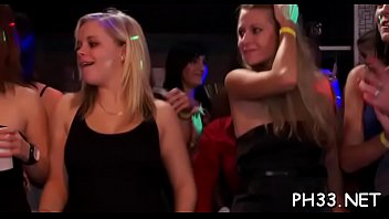 Preview 1 of Girl Bondage And Viol - Tons of blonde ladies engulfing schlongs