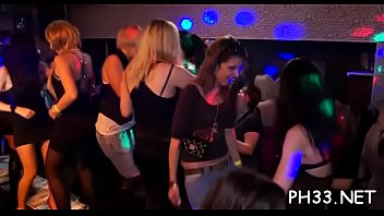 Preview 4 of Girl Bondage And Viol - Tons of blonde ladies engulfing schlongs