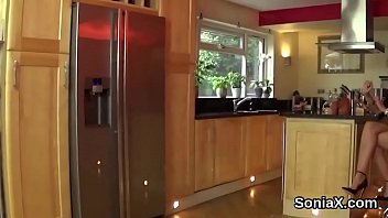 Preview 1 of X X X Natasha - Unfaithful british milf lady sonia presents her big boobs