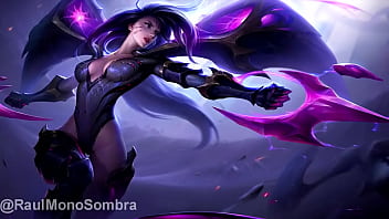 Preview 2 of Scarlette Black Hair - Kaisa Gostosa Vagabunda e safada tomando esporro bem gostoso do mestre das sombras