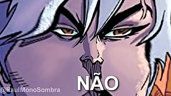 Preview 3 of Scarlette Black Hair - Kaisa Gostosa Vagabunda e safada tomando esporro bem gostoso do mestre das sombras