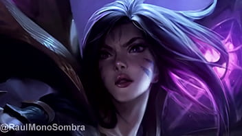 Preview 1 of Scarlette Black Hair - Kaisa Gostosa Vagabunda e safada tomando esporro bem gostoso do mestre das sombras