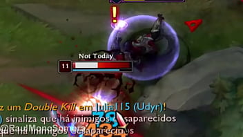 Preview 4 of Scarlette Black Hair - Kaisa Gostosa Vagabunda e safada tomando esporro bem gostoso do mestre das sombras