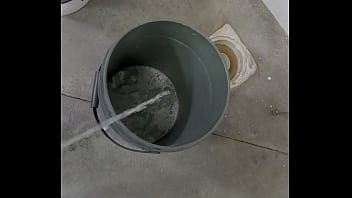Preview 3 of Xxxlxx Love - Peeing in a bucket