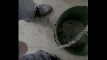 Preview 1 of Xxxlxx Love - Peeing in a bucket