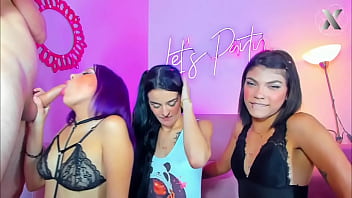Preview 1 of Cccxnxx - the best face fucking of these hot Venezuelans - SLOPPY