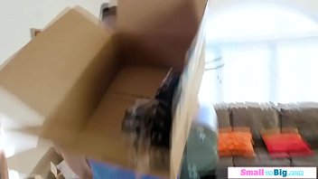 Preview 1 of Xxxxx Suuny - Petite slut arab fucked by two big men