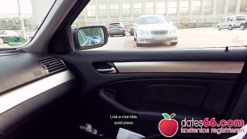 Preview 2 of Sunny Lieoin - Wannabe Teen Punk ◆ Lou Nesbit ◆ Banged OUTDOOR in Open Parking Lot! ▶ Dates66.com
