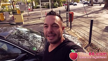Preview 1 of Sunny Lieoin - Wannabe Teen Punk ◆ Lou Nesbit ◆ Banged OUTDOOR in Open Parking Lot! ▶ Dates66.com