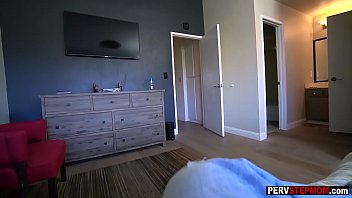 Preview 1 of Romanita Pricosa - Nasty stepmom seduced a poor stepson with big cock