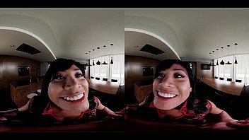 Preview 2 of Porno 77 Com - EvilEyeVR - Filipina Colleague with cock craving Asian Ember Snow
