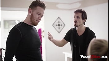 Preview 2 of Fun Ways To Female Masturbate - No One Was Supposed To Be Here - Cleaner Confronts Robbers