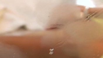 Preview 2 of Pov Teen Deepthroated - With her friend in the bathroom having sex