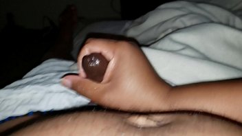 Preview 1 of Hairy Hunk Solo - Stroking my thick dick