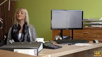 Preview 2 of Xnxmx Hot Mom - LOAN4K. Blonde angel Katy Rose gladly passes dirty casting