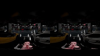 Preview 2 of Mom Oralkold - EvilEyeVR - Grid Girl with speed racer chick Veronica Valentine