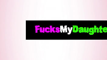 Preview 1 of Omegle Interracial Reaction - Laid Off Stepdaughter Lust - Mackenzie Moss - FULL SCENE on ht