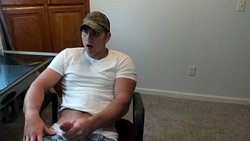 Preview 4 of Chechik Lea Lexis - Cam boy jacking off and shooting his huge load!