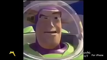 Preview 1 of Slut Olive Blaq - Buzz lightyear gets fooled