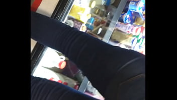 Preview 4 of Teens Firm Blobs - Vecina en la tienda