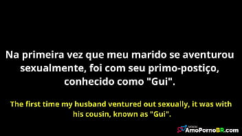 Preview 1 of Palan Fuk - Meu primo-posti&ccedil_o come minha esposa e depois eu