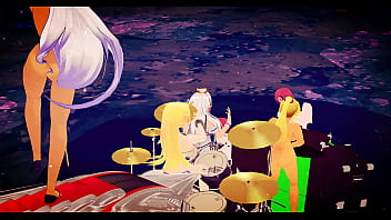 Preview 3 of Mosome Sex - 【 MMD R18】 Engel