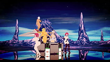Preview 1 of Mosome Sex - 【 MMD R18】 Engel