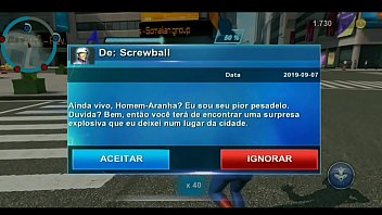 Preview 2 of Babygirl Ebony - O aranha eletricista - O Espetacular Homem-Aranha 2