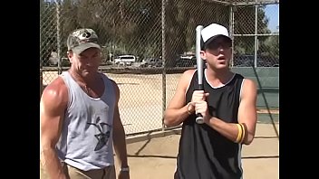 Preview 2 of Tabu Sex V - Coach shows two female athletes how to properly handle a big bat