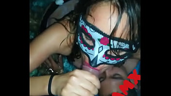 Preview 4 of Aleep Big Cock - Cojiendo en la alberca con mi novio y chupandosema a mi esposo mientras me graba