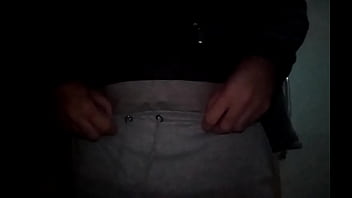 Preview 1 of Mom Son Oil Massage Xxx - Gay guy peeing with his uncut dick! Delicious,  warm golden shower!