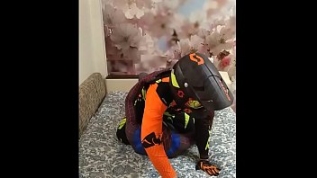 Preview 2 of Sil Pack - spiderman and biker gay