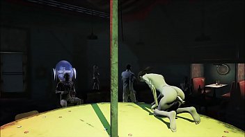 Preview 4 of Fat Aunty Pussy Photo - Fallout 4 Hard Sex Pole Dance