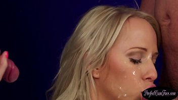 Preview 4 of Xnxx Disney - Babe sucking cocks before facial in threeway