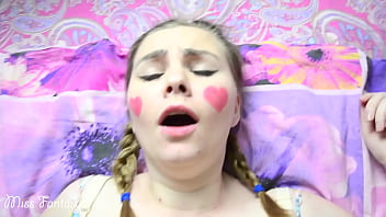 Preview 3 of Jackeline Big Titts - Blowjob on Valentine&#039_s Day