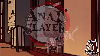 Preview 1 of Coroa Siririca - Nezuko and Tanjiro