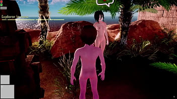 Preview 2 of Thai Assage - He finds someone in some ruins and fucks her