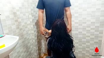 Preview 2 of Mantari Ka Raslila Xxx Video Com - Excusing My bestfriend While on A Party To Fuck Him in the Bathroom