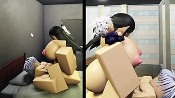 Preview 3 of Xxx Dog And Men - Utahime shows that he is strong by sitting so hot,  a slut having good sex
