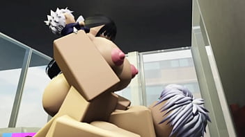 Preview 1 of Xxx Dog And Men - Utahime shows that he is strong by sitting so hot,  a slut having good sex