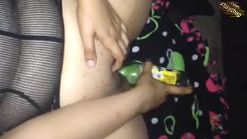 Preview 3 of Shorty Mac Pinky New Booties - Hot Frozen Bottle Masturbation