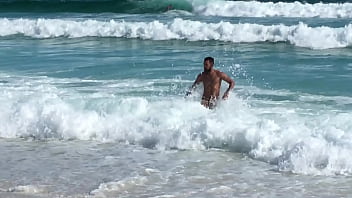 Preview 2 of Bngla Sexx - Naked On The Beach at Rio de Janeiro