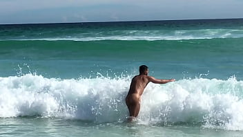 Preview 3 of Bngla Sexx - Naked On The Beach at Rio de Janeiro